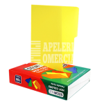 FOLDER T.CARTA FOSFORESCENTE C/U COLOR AMARILLO